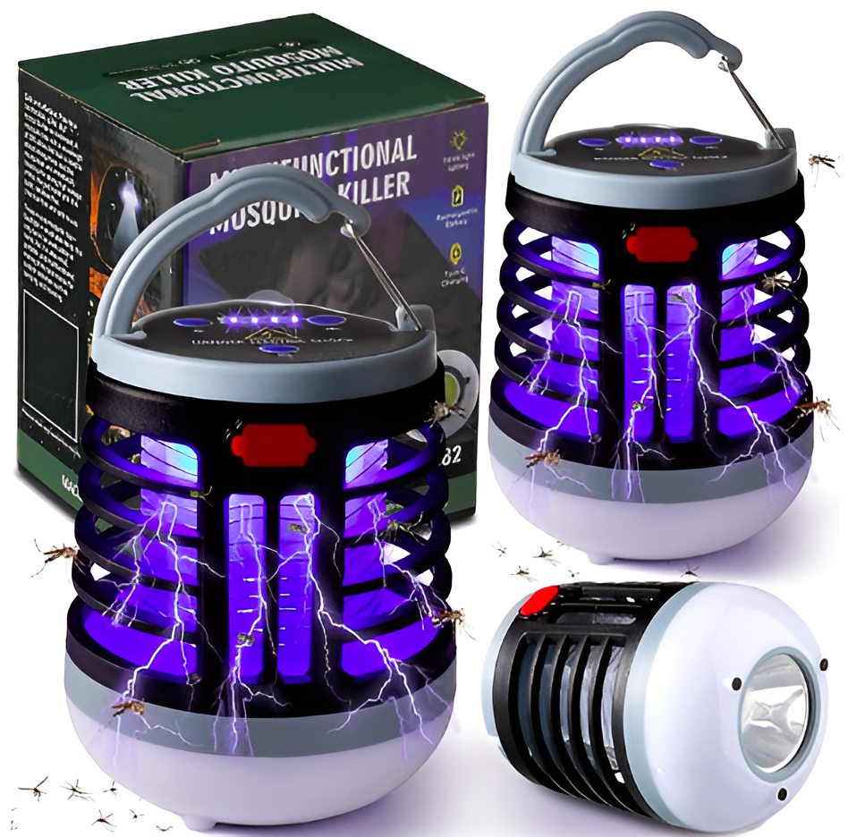 3 in 1 Bug Zapper Mosquito Killer (USB Rechargeable)