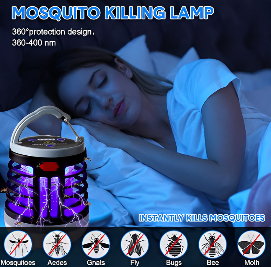 3 in 1 Bug Zapper Mosquito Killer (USB Rechargeable)