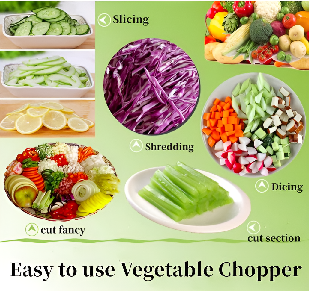 Vegetable/Onion Chopper,Multi-functional Food Slicer