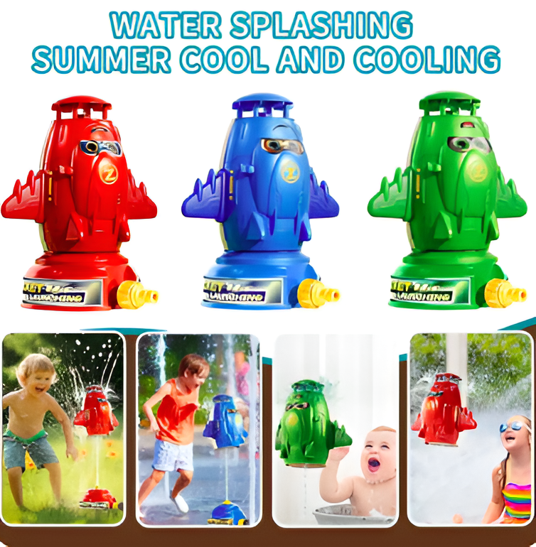 Water Rocket Sprinkler for Kids