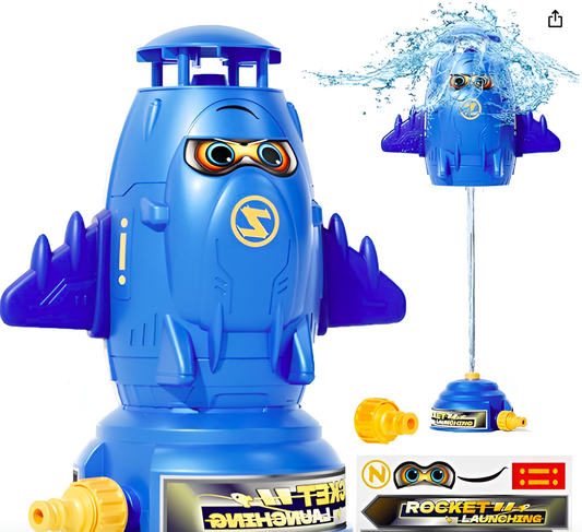 Water Rocket Sprinkler for Kids